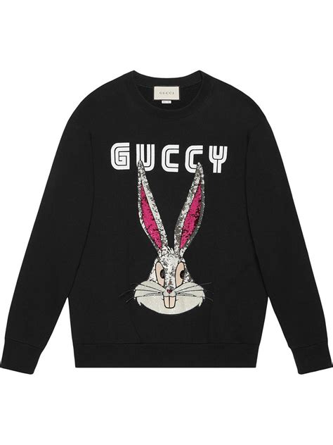 gucci bunny|gucci bugs bunny sweatshirt.